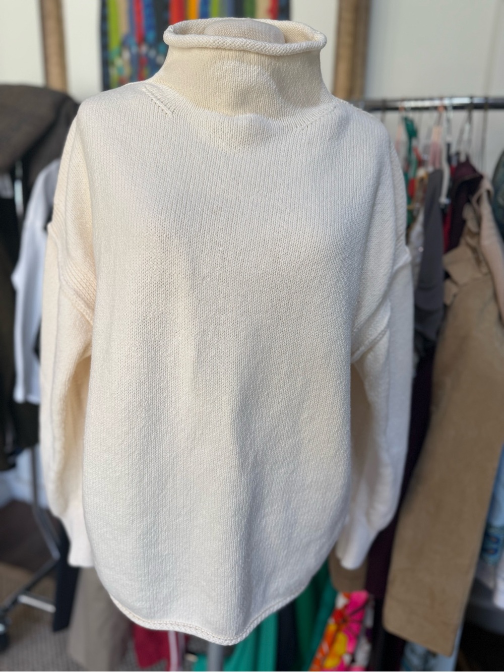 We The Free Torres Roll NeckTurtleneck Sweater